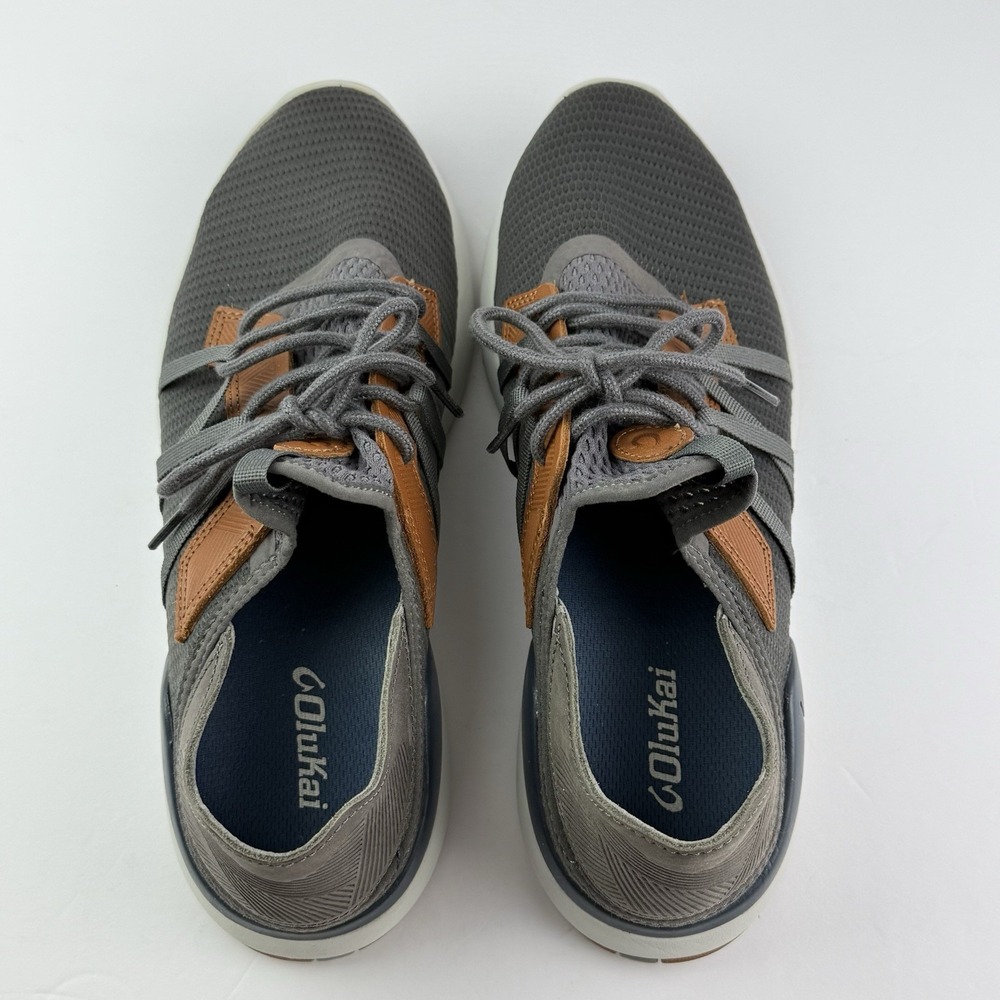 Men's Olukai Mio Li Sneaker Shoes in Assorted Colors US Size 11 Grey - Picture 9 of 9